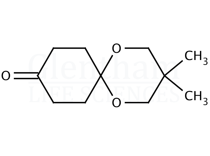 1,4-Cyclohexanedione mono-2,2-dimethyltrimethylene ketal Structure