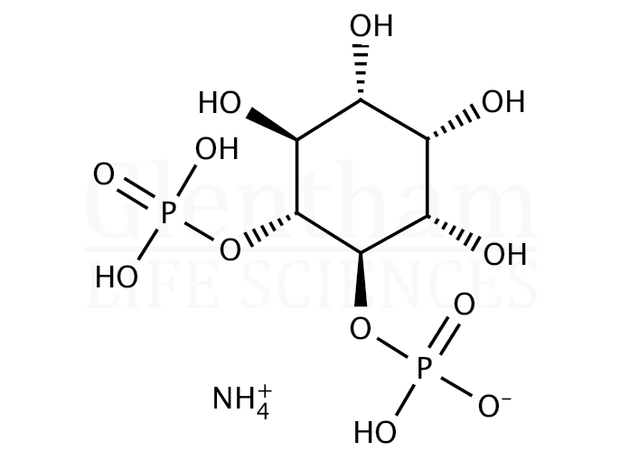 D-myo-Inositol 4,5-bisphosphate ammonium salt Structure