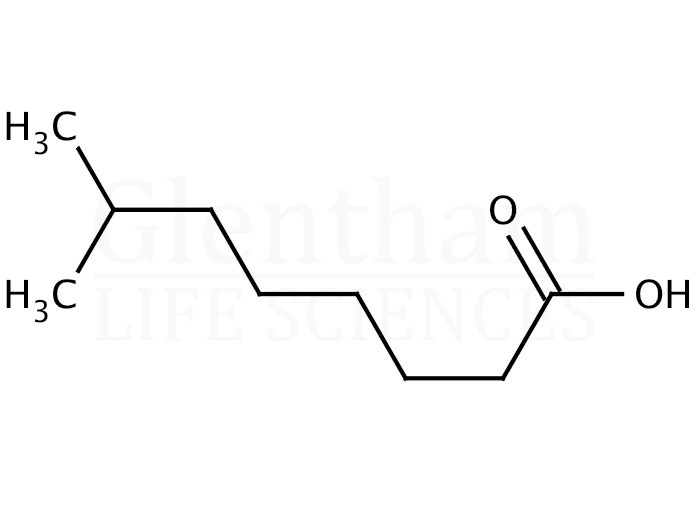 7-Methyloctanoic acid Structure