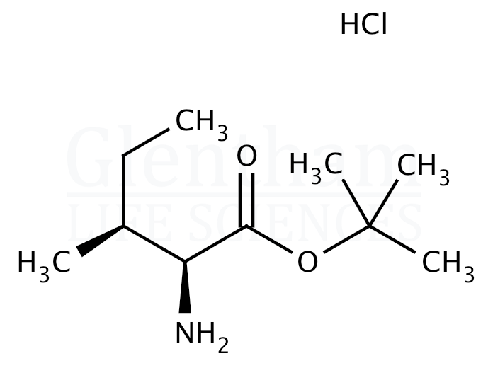 Structure for H-Ile-OtBu hydrochloride