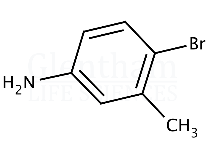 4-Bromo-3-methylaniline Structure