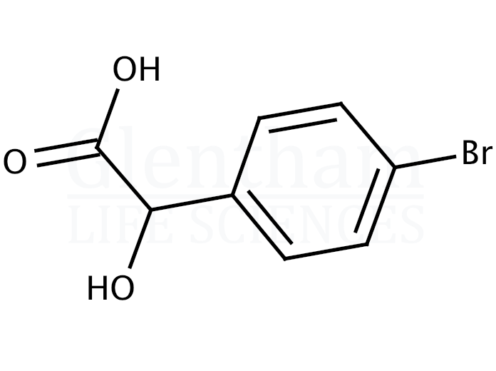4-Bromomandelic acid Structure