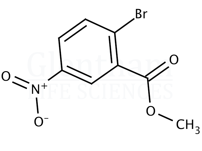 Methyl 2-bromo-5-nitrobenzoate Structure