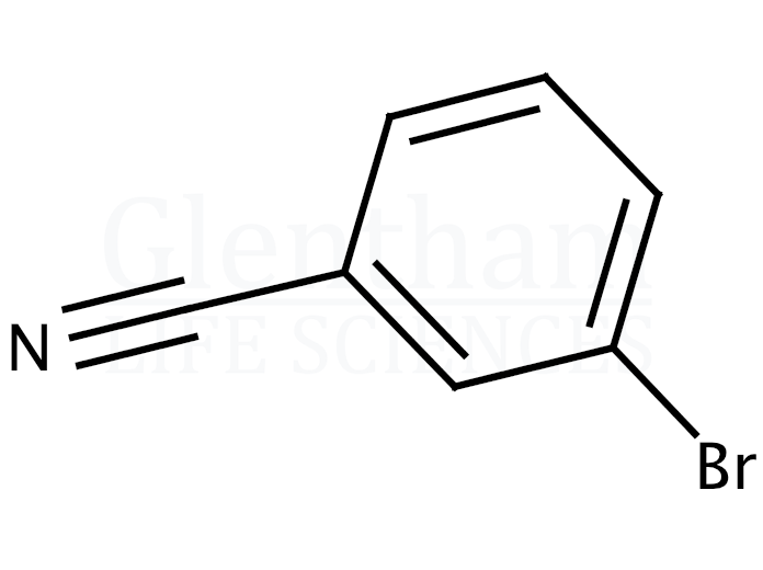 3-Bromobenzonitrile Structure