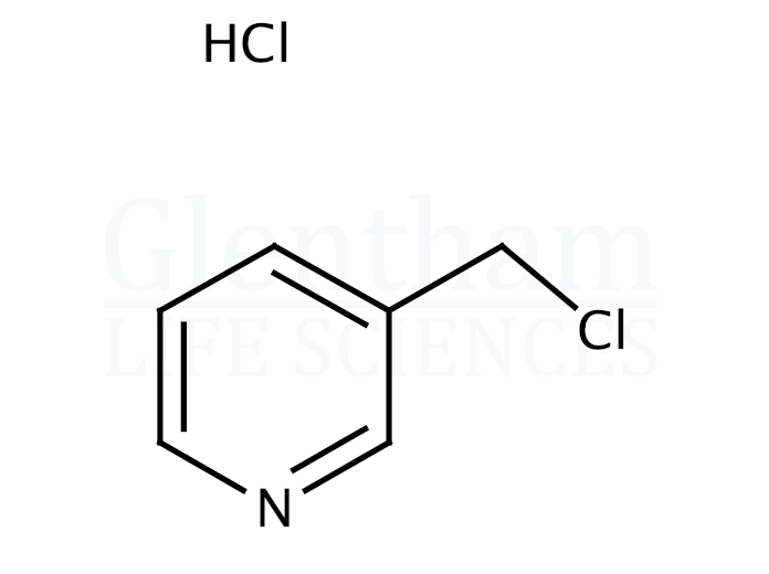 Structure for 3-Chloromethylpyridine hydrochloride (3-Picolylchloride hydrochloride)