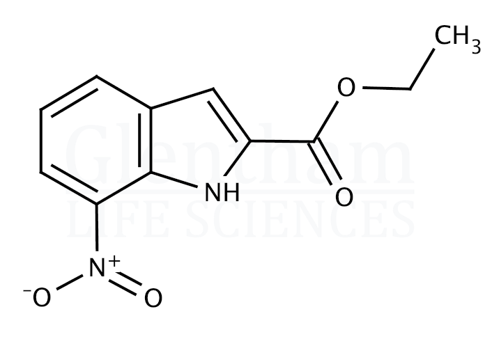 Ethyl 7-nitroindole-2-carboxylate Structure