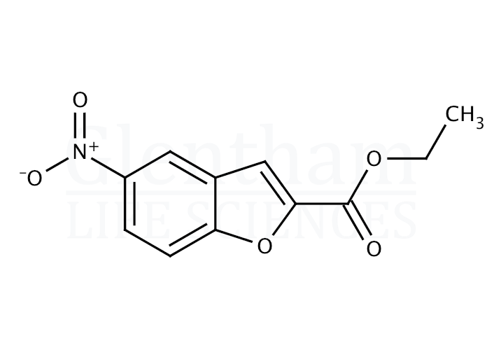 Ethyl-5-nitrobenzofuran-2-carboxylate Structure