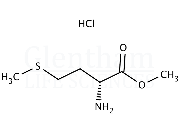 H-D-Met-OMe hydrochloride Structure