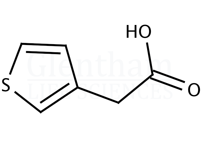 Thiophene-3-acetic acid Structure