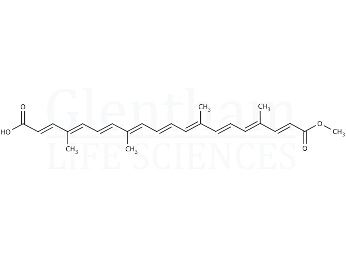 Structure for Bixin (6983-79-5)