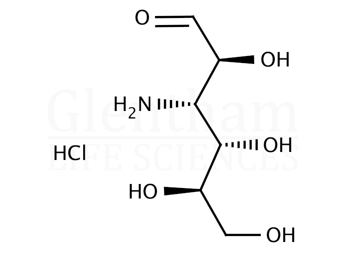 3-Amino-3-deoxy-D-mannose hydrochloride Structure