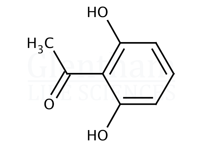 2'',6''-Dihydroxyacetophenone Structure