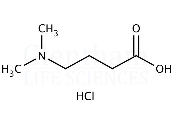 Structure for 4-(Dimethylamino)butyric acid hydrochloride