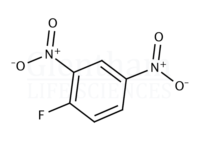 2,4-Dinitrofluorobenzene Structure