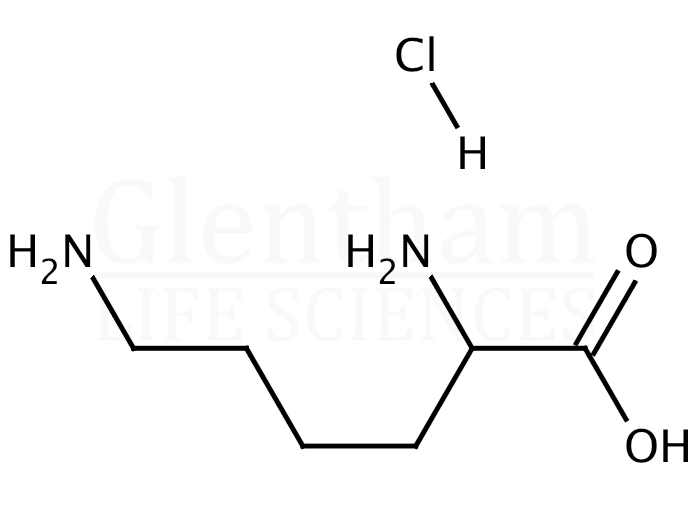 DL-Lysine monohydrochloride Structure