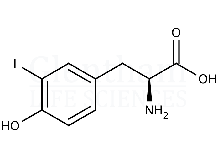 Structure for 3-Iodo-L-tyrosine