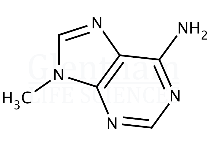 Structure for 9-Methyladenine 