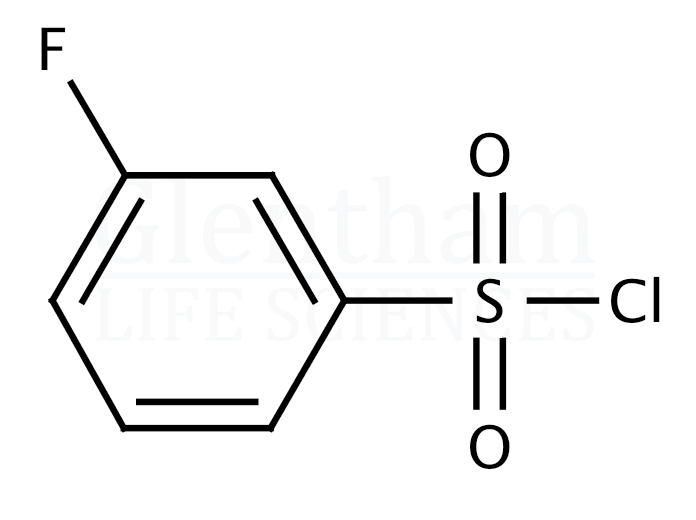 Structure for 3-Fluorobenzenesulfonyl chloride