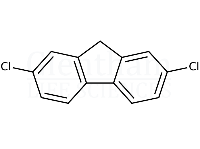 2,7-Dichlorofluorene Structure