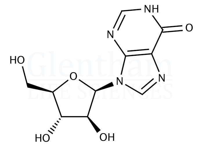 9-(b-D-Arabinofuranosyl)hypoxanthine Structure