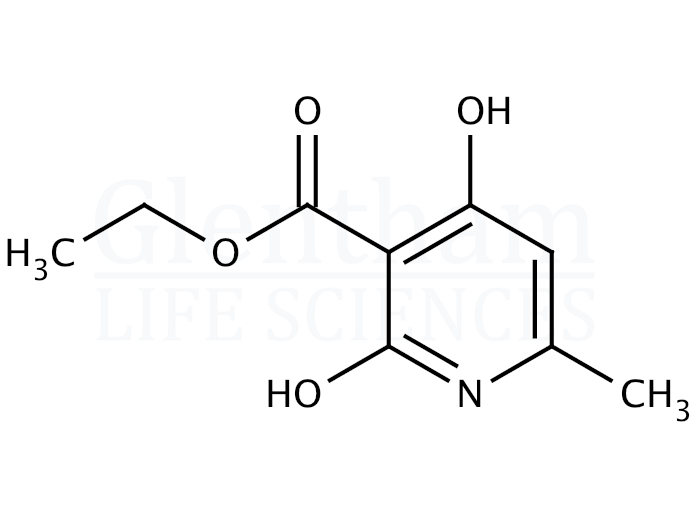 2,4-Dihydroxy-6-methylpyridine-3-carboxylic acid Structure
