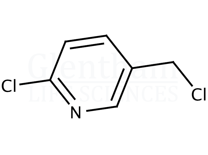2-Chloro-5-chloromethylpyridine Structure