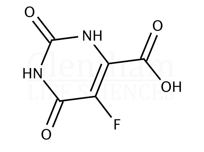 Structure for  5-Fluoroorotic acid  (207291-81-4)