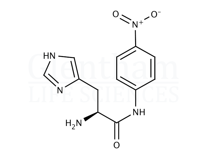 L-Histidine 4-nitroanilide Structure