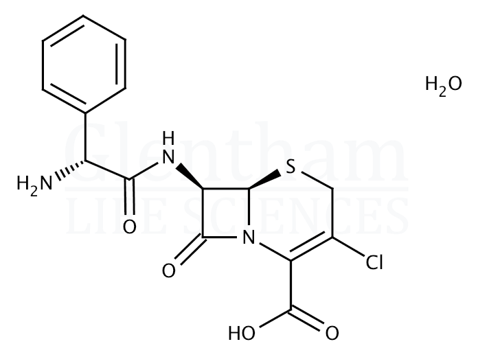 Cefaclor, EP grade Structure