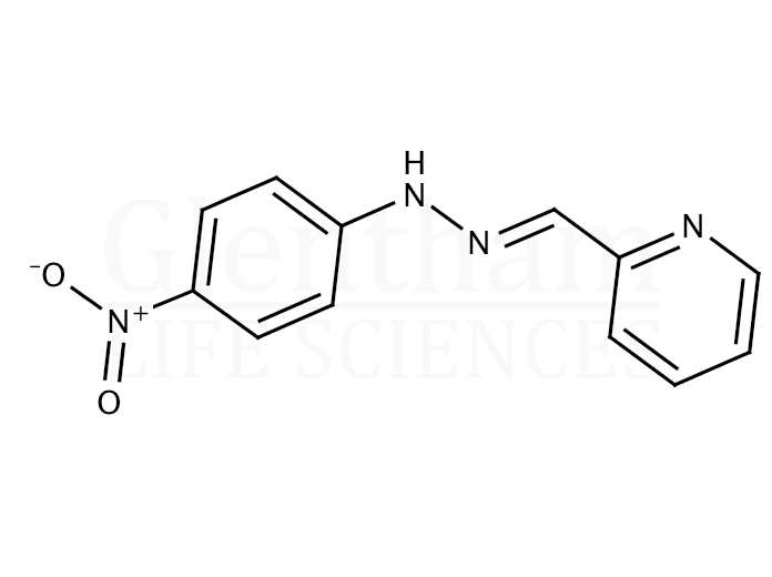 2-Pyridinecarboxaldehyde 4-nitrophenylhydrazone Structure