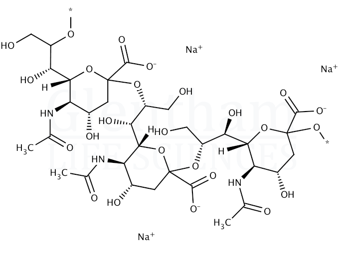 Colominic acid sodium salt  Structure