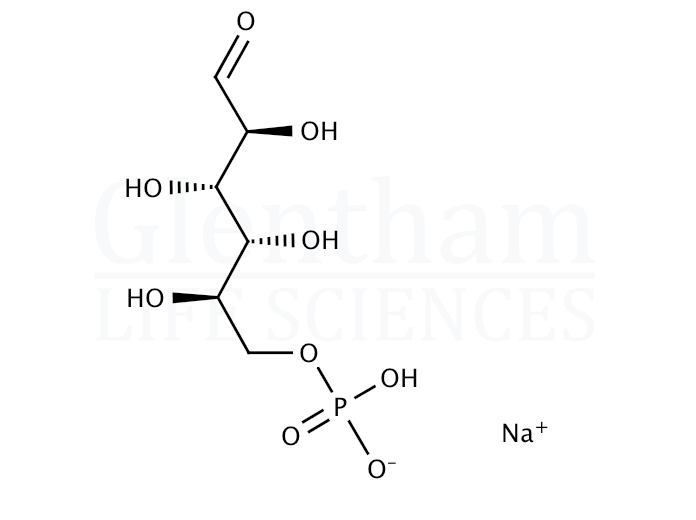 D-Mannose-6-phosphate sodium salt Structure