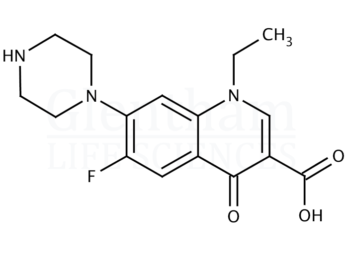 Structure for Norfloxacin (70458-96-7)