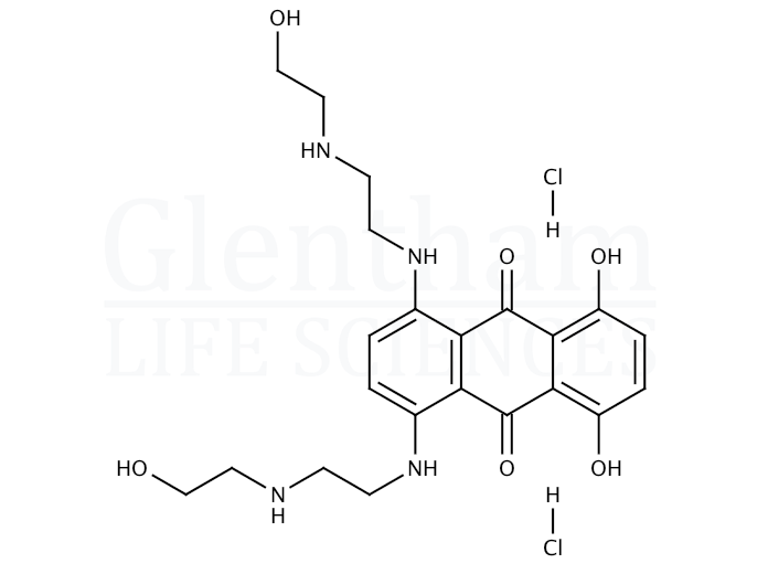 Strcuture for Mitoxantrone hydrochloride