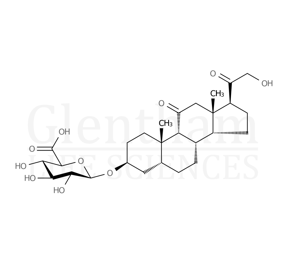 Alphadolone 3-b-D-glucuronide Structure