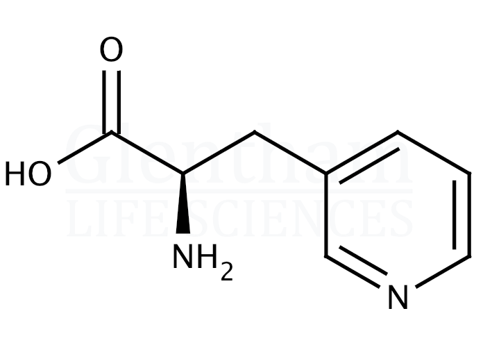 Large structure for 3-(3-Pyridyl)-D-alanine   (70702-47-5)