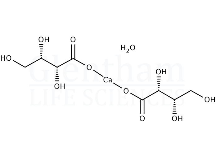 Calcium L-threonate Structure