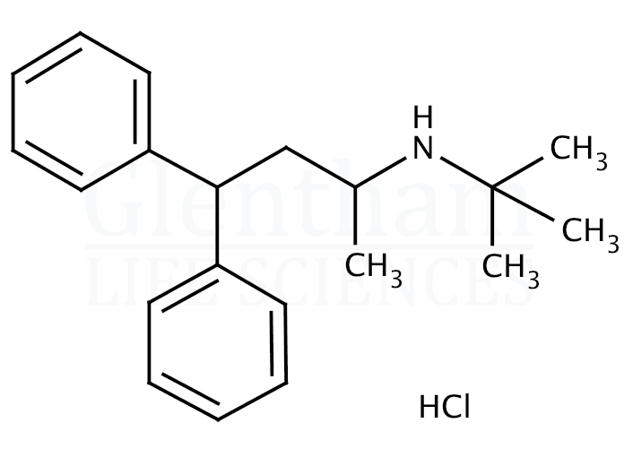 Terodiline hydrochloride Structure