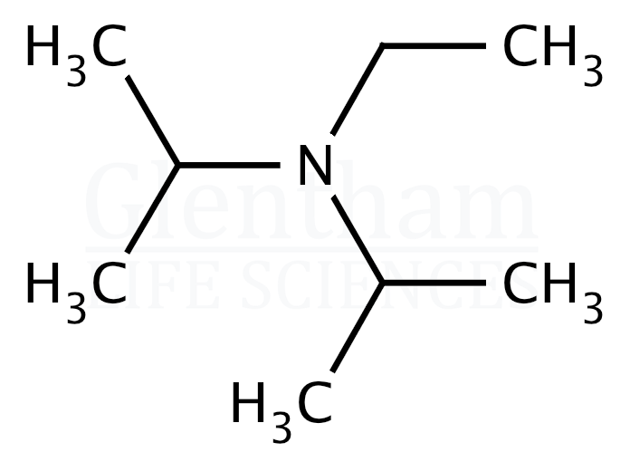 Structure for Di-iso-propylethylamine, GlenBiol™, suitable for molecular biology