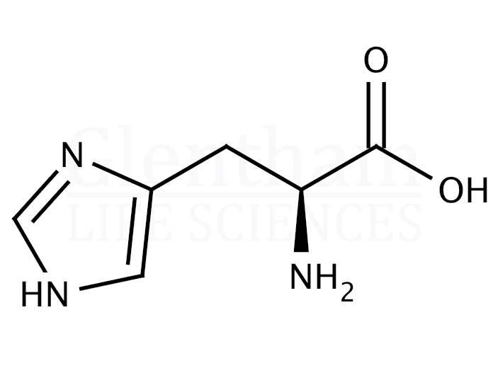 Structure for L-Histidine, 99% (71-00-1)