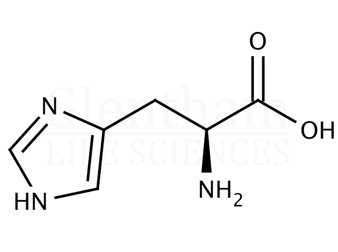 Structure for L-Histidine, Ph. Eur., USP grade