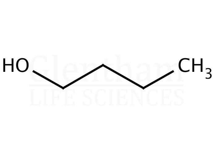 Butan-1-ol, GlenPure™, analytical grade Structure