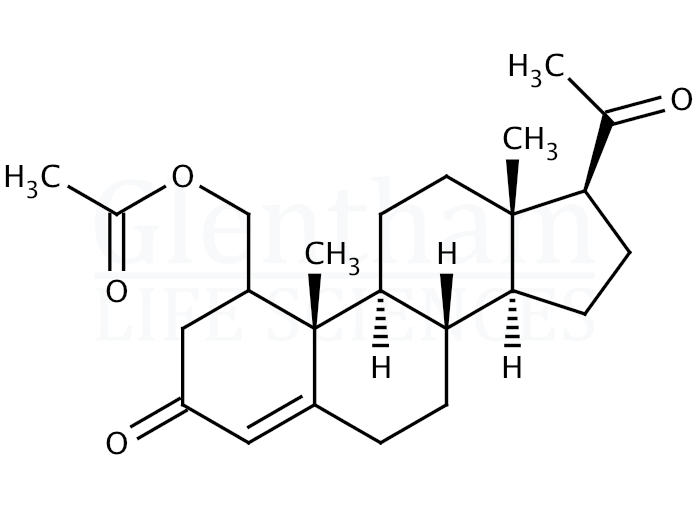 Medroxyprogesterone-17-acetate Structure