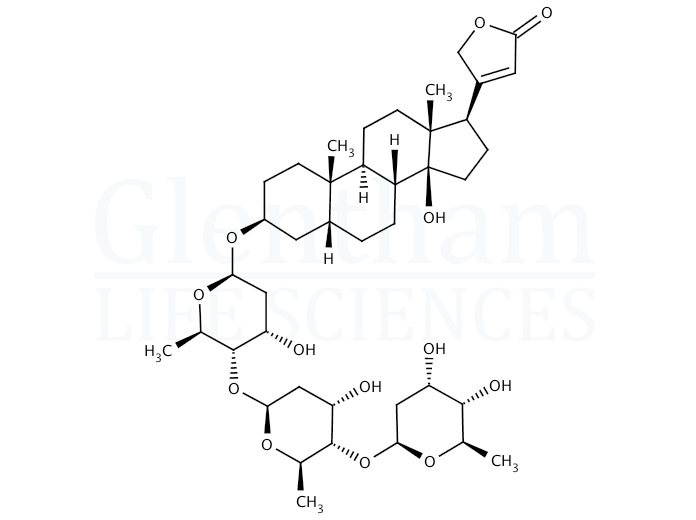 Structure for  Digitoxin  (71-63-6)