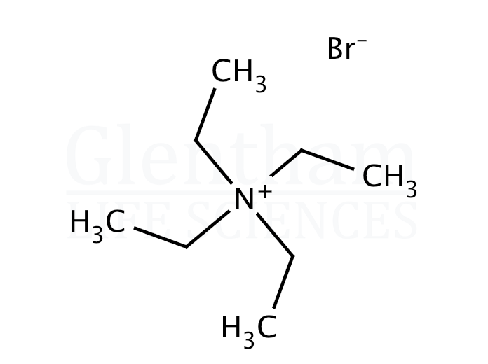 Tetraethylammonium bromide Structure