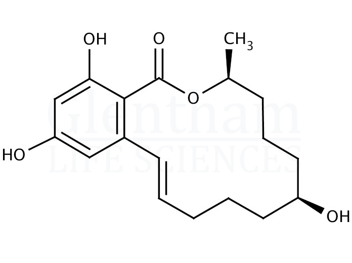 beta-Zearalenol Structure