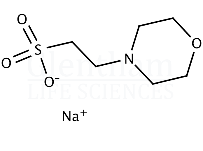 Structure for MES sodium salt