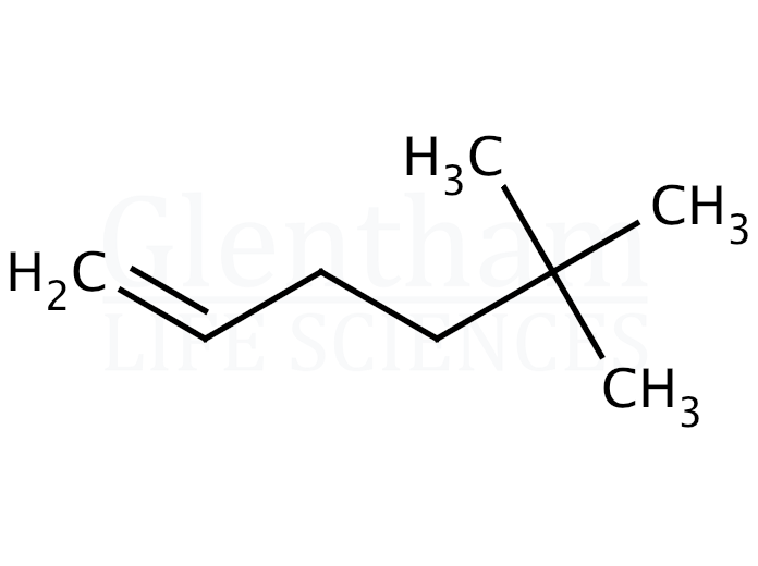 5,5-Dimethylhex-1-ene Structure