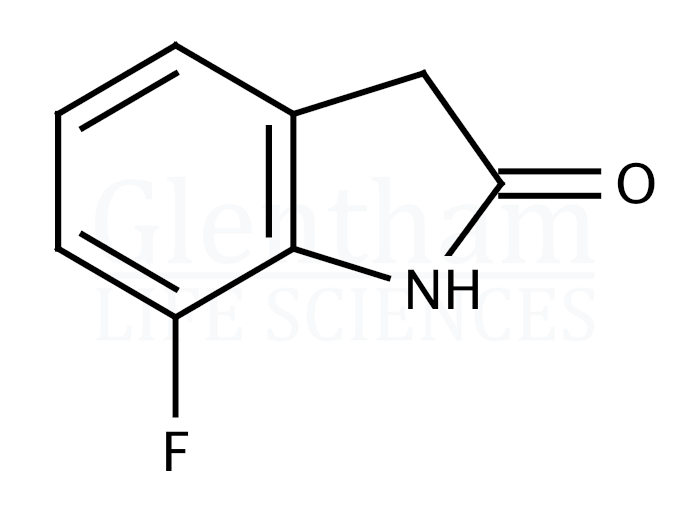 7-Fluorooxindole Structure