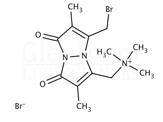 Structure for Bromotrimethylammoniumbimane bromide